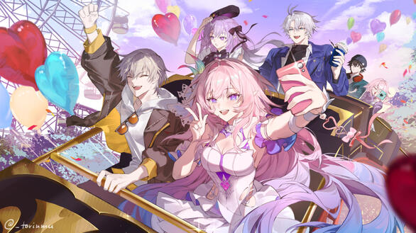 HoYoLAB 3.7 Character Event - The Grand Chrysos Theme Park